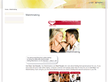 Tablet Screenshot of datingdirections.com